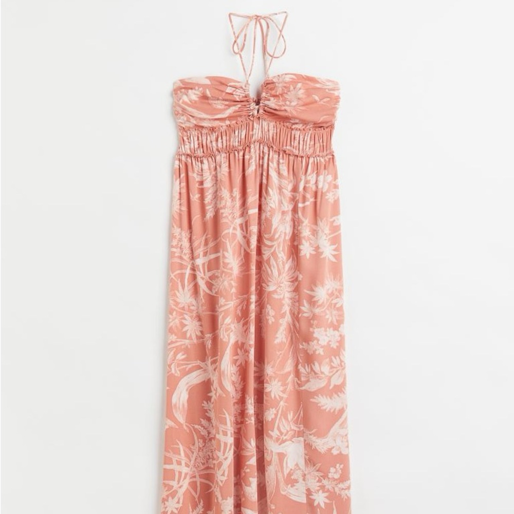 Tie detail dress